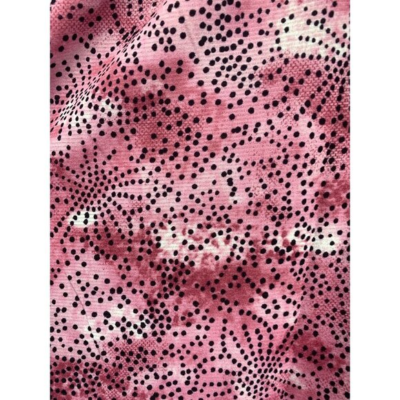 Style & Co Women Top Blouse Size Large L Sleeveless Pink Black V-Neck NWT New - Picture 3 of 8